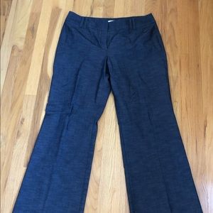 Loft boot leg trouser pants